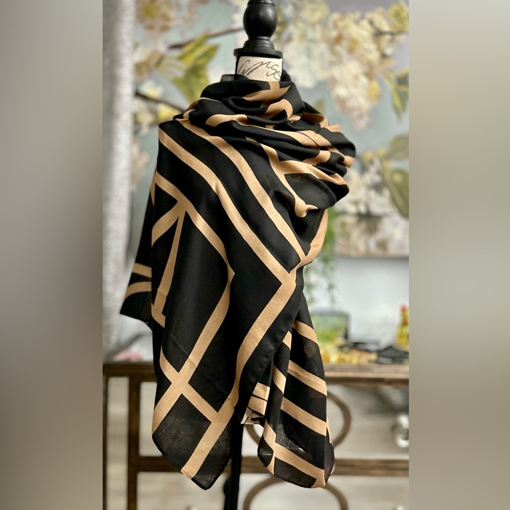 NEW large rectangular SCARF/SHAWL